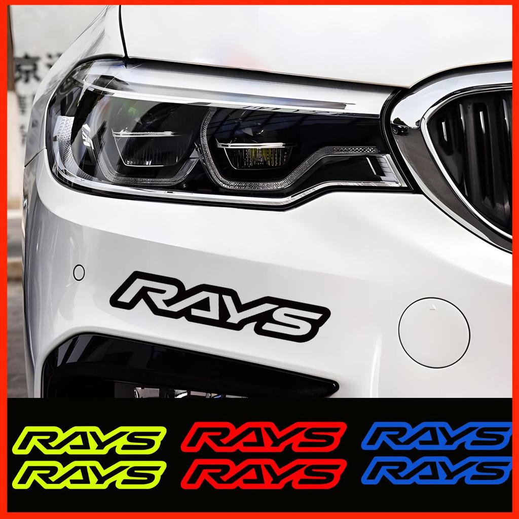 สติ๊กเกอร์ RAYS สําหรับสติ๊กเกอร์ไวนิล VOLK Toyota GR TE37