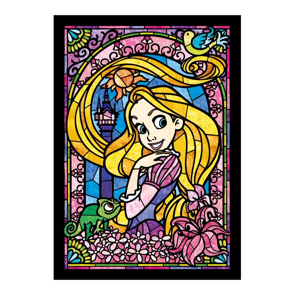 Tenyo [Made in Japan] 266-Piece Gyuutto Series Jigsaw Puzzle Tangled Rapunzel Rapunzel Stained Art (