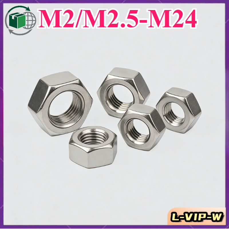 ฝาเกลียวน็อตหกเหลี่ยม 316 Daquan M2/M2.5-M24 L-VIP-W