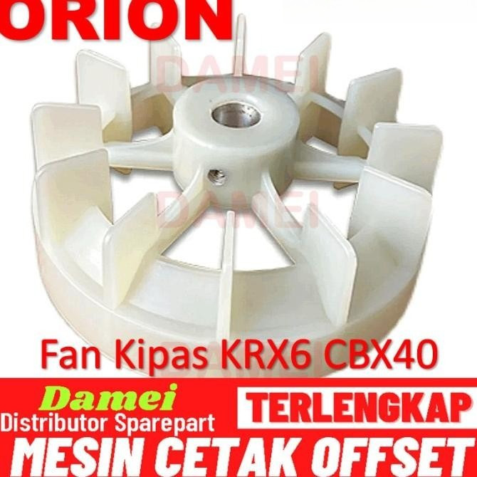 Orion KRX6 CBX40 Fan Orion พัดลมระบายความร้อนปั๊มสูญญากาศ 02034521010-พี