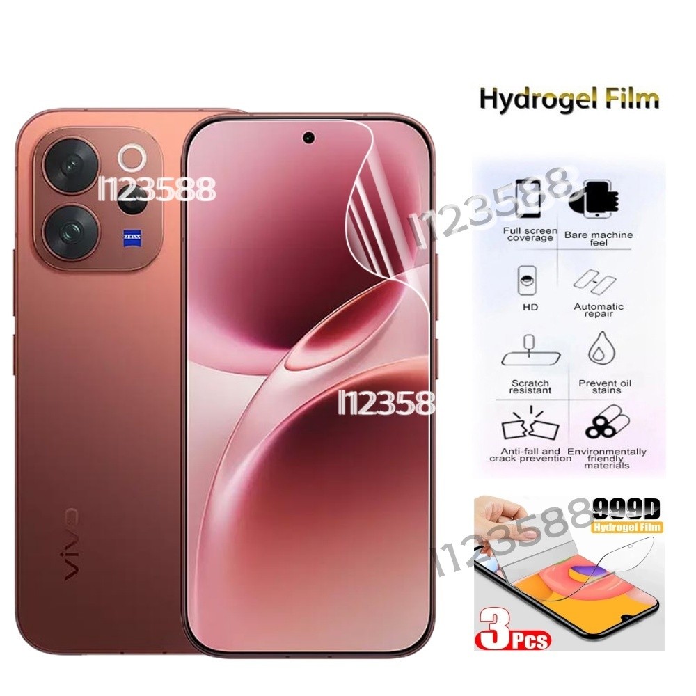 สําหรับVivo V70 5G 2026 Hydrogelฟิล์มด้านหน้าคลุมทั้งหมดป้องกันหน้าจอสําหรับVivo V70 Lite V70ELITE 5