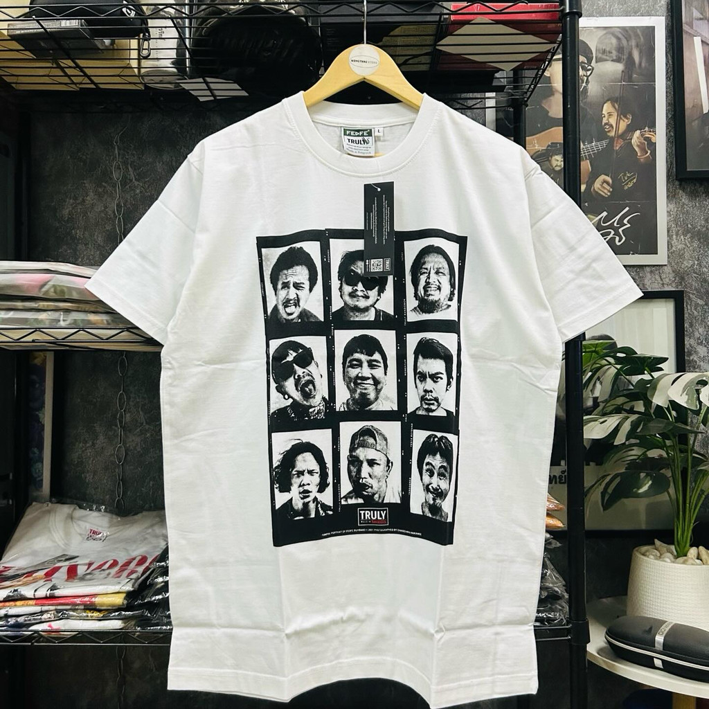 เสื้อยืด FEDFE x TRULY The Last Chutter : เสื้องานศพเฟ็ดเฟ่ #fedfe #fedfeboyband ผ้าฝ้ายแท้ S-5XL