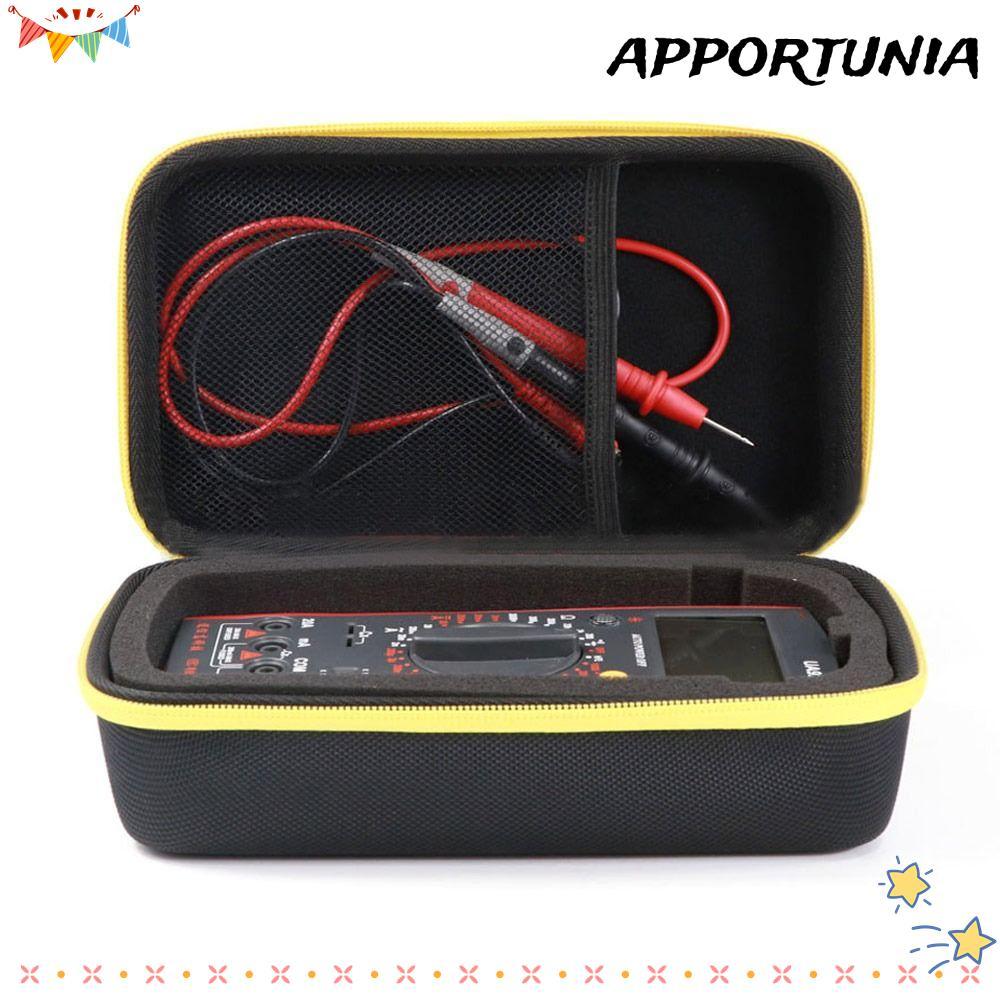 APPORTUNIA มัลติมิเตอร์แบบดิจิตอล Hard สําหรับกระเป๋าซิปกันกระแทก Fluke สําหรับ Fluke
