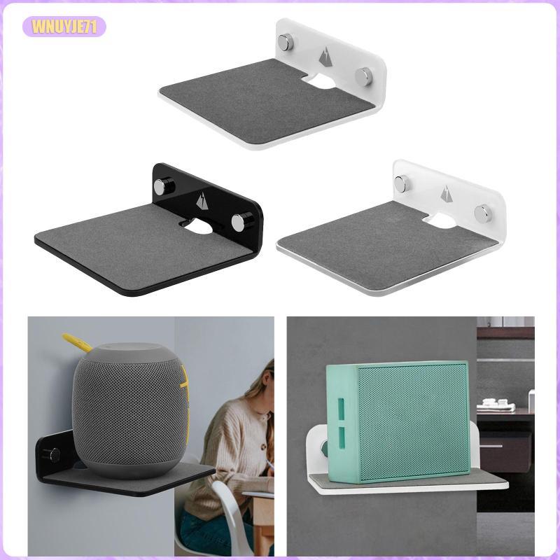 [wnuyje71] ขายึด Sound Bar ไม้แขวนเสื้อประหยัดพื้นที่ ชั้นเก็บของอเนกประสงค์ขนาดเล็กสําหรับ