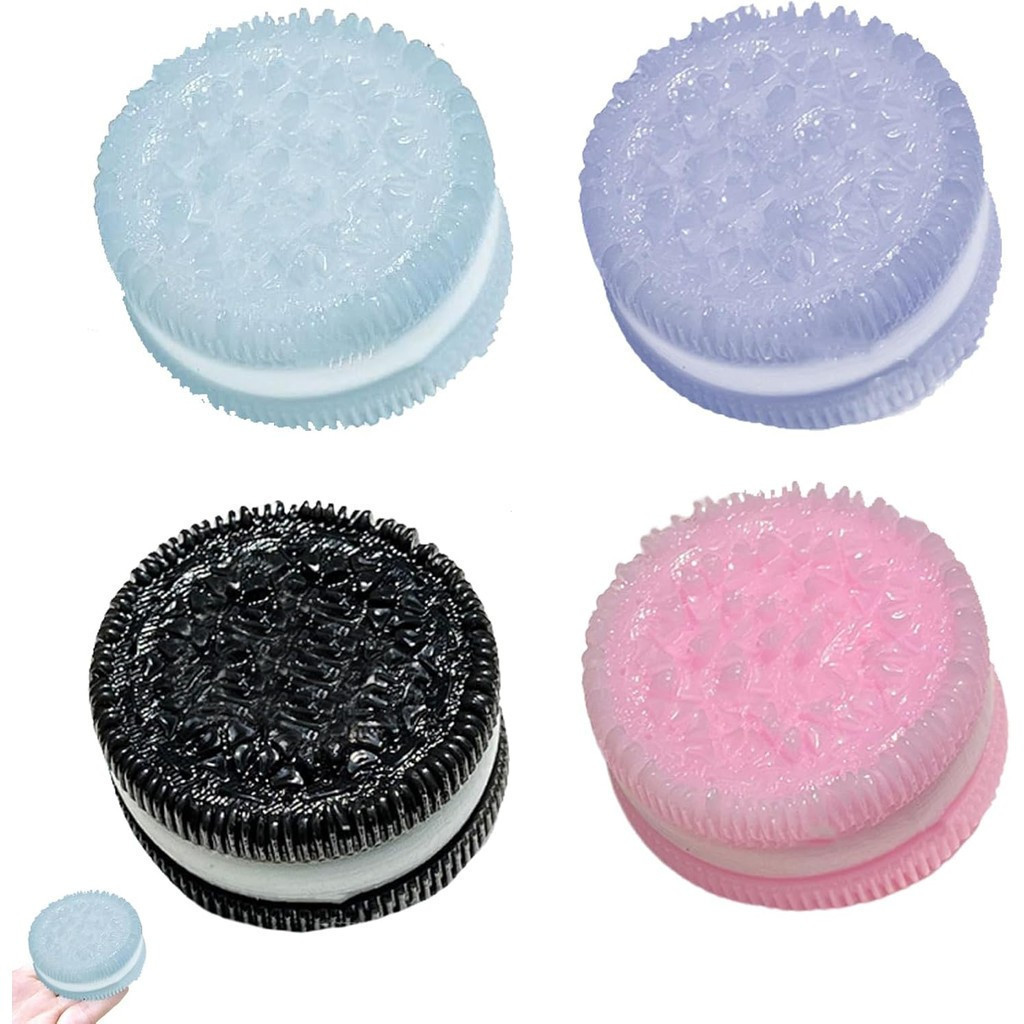 4 ชิ้น Taba Squishy ของเล่นเหนียว Fufu - ของเล่นระบายการบีบอัดนุ่มพิเศษ บรรเทาความวิตกกังวลสําหรับผู