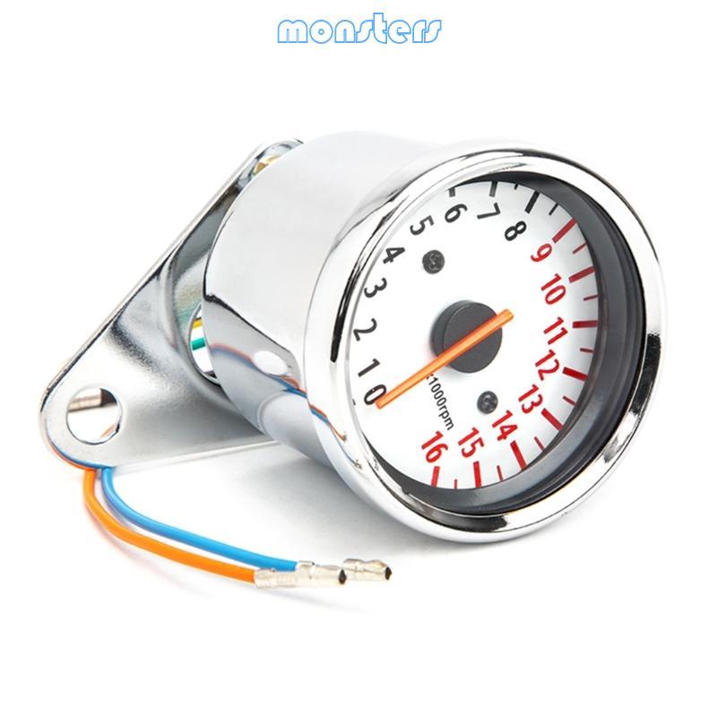 Mon Enhancing Vigation Motorcycle RPM Meter Tach การอ่านที่แม่นยําสําหรับผู้ที่ชื่นชอบการ