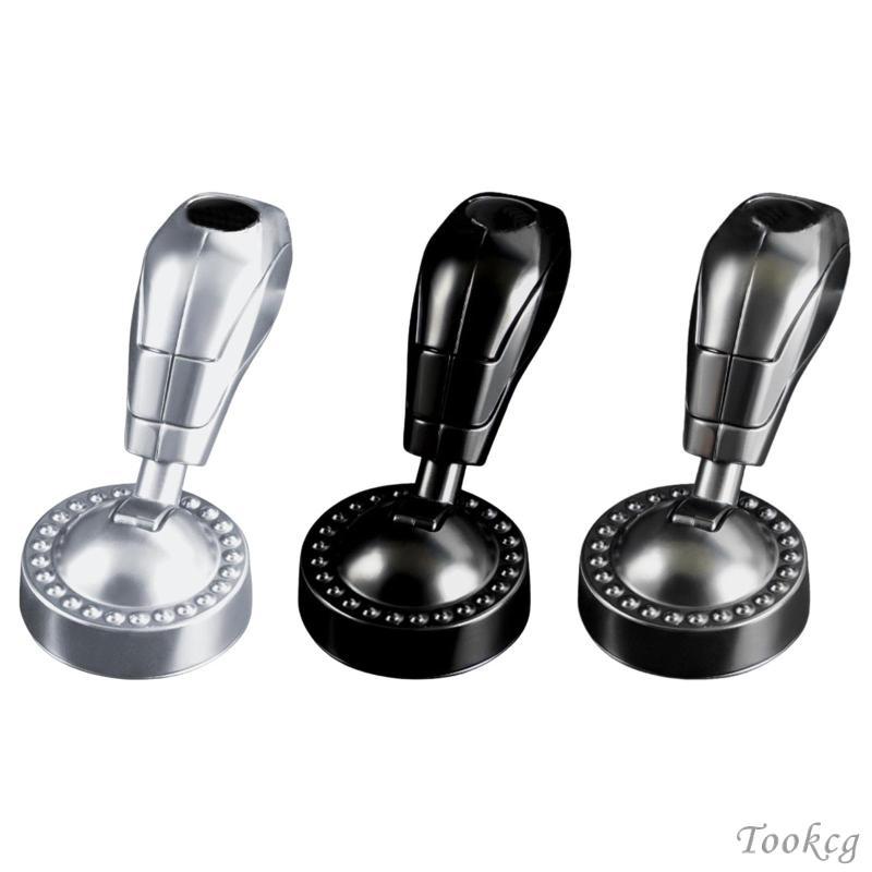 [Tookcg] Push Start ฝาครอบปุ่มโลหะที่ไม่ซ้ํากัน Universal อุปกรณ์ตกแต่งภายใน Push to Start ปุ่ม Rock