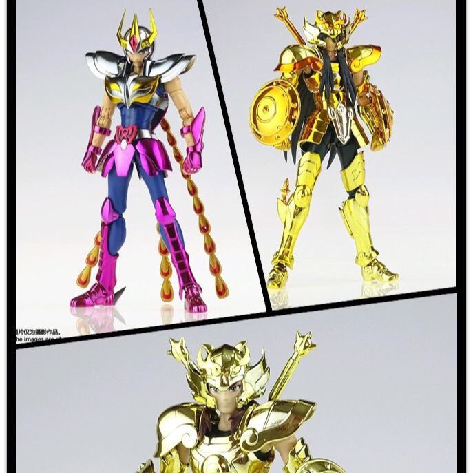 พร้อมสต็อก God of Legend ex Balance Xinwang Saint Cloth Seiya Myth EX Libra Child Tiger 24k Gold gt 