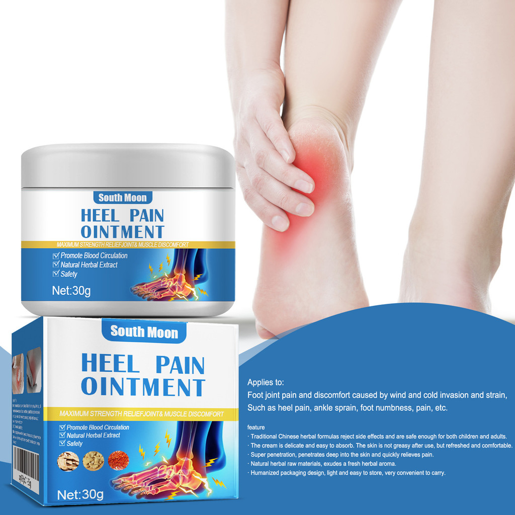 [คลังสินค้าพร้อม] Straw Moon Heel Care Cream Joint Toe Heel Gentle Nourishing Care Massage Care Crea
