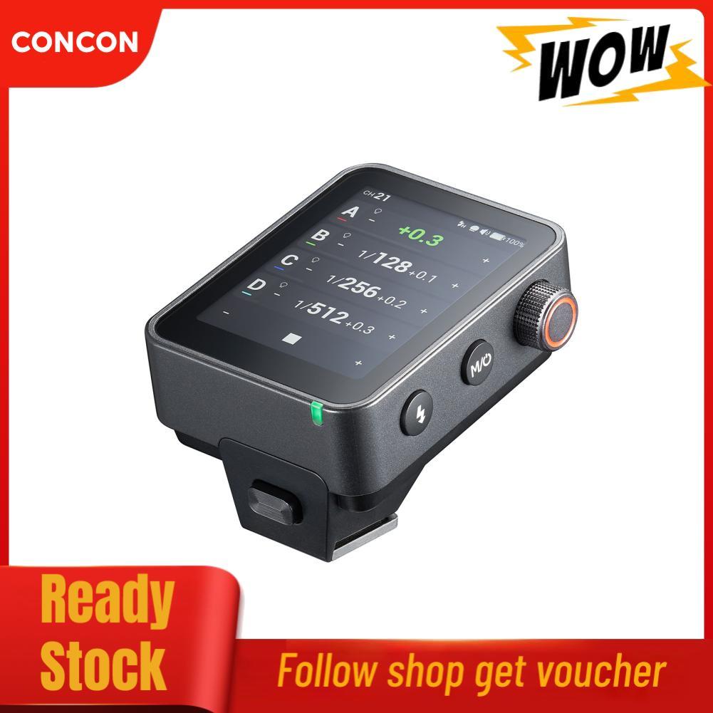 Concon Concon Godox X3pro C ไร้สาย Camara Flash Trigger 2.4G หน้าจอสัมผัสเครื่องส่งสัญญาณ