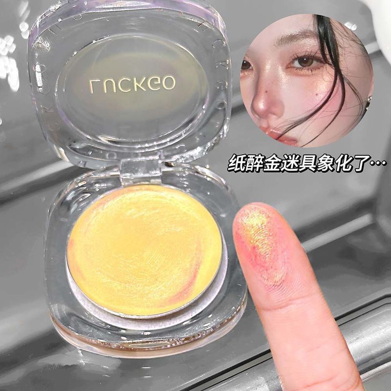 อายแชโดว์แบบกilt, ไฮไลท์, บลัชออนแบบห้อยสี, คอนทัวร์, อายแชโดว์ติดทนนาน, สีม่วงประกายมุก, แขวนอุณหภู