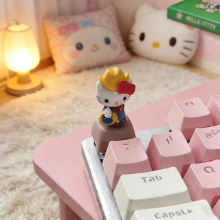 ชุดคีย์แคปซานริโอ DIY 🎀 | ปรับแต่งเองได้ สำหรับคีย์บอร์ด ดีไอวายของขวัญและของตกแต่งน่ารัก
