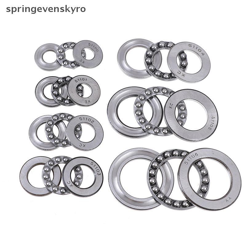 Springevenskyro Thrust ball bearings 3 ส่วน 51100 series 51100 ถึง 51106 CCD