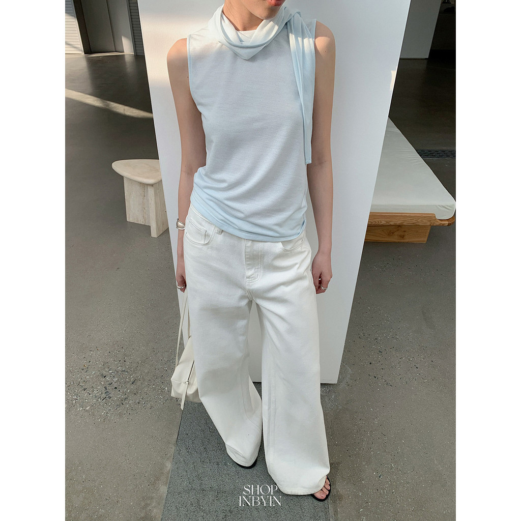 Inbyin ผ้าพันคอยาวแบบเสื้อกั๊ก ออกแบบมาให้กระชับสัดส่วน สำหรับผู้หญิง