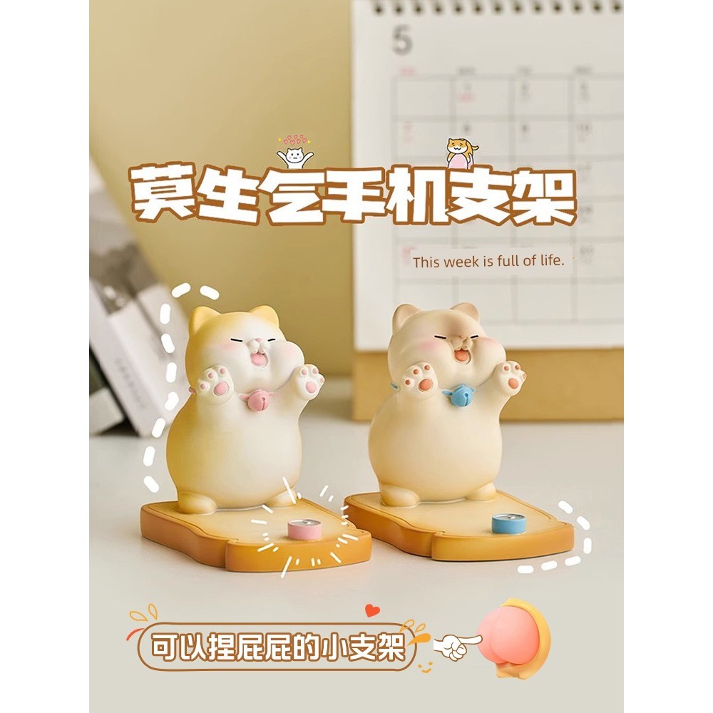 ผู้ถือโทรศัพท์น่ารัก litem desktop holder ที่วางโทรศัพท์มือถือ วันเด็ก ฤดูกาลรับปริญญา สาว ของขวัญเล