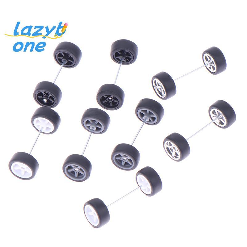 LZ-t] 1 ชุด DIY Racing 1:64 ล้อรถสําหรับยางยางล้อเพลารุ่น Modified Part [ใหม่]