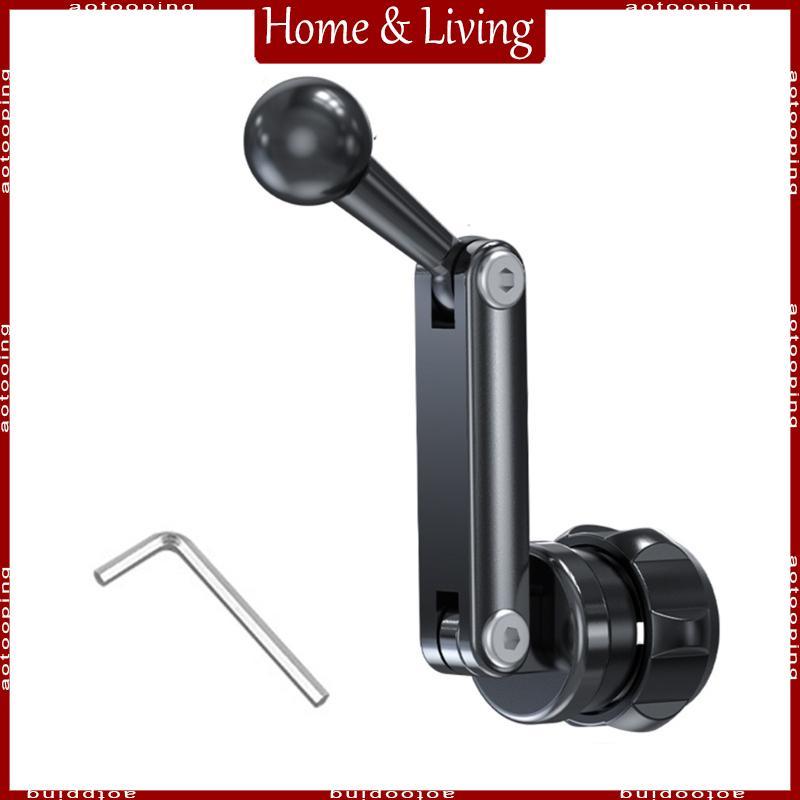 AOTO ก้านขยายหัวแบบปรับได้สําหรับที่วางโทรศัพท์ในรถยนต์ Dashboard Camera Mount