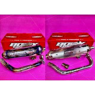 BOMX Indonesian Power Pipe Titanium/Silver