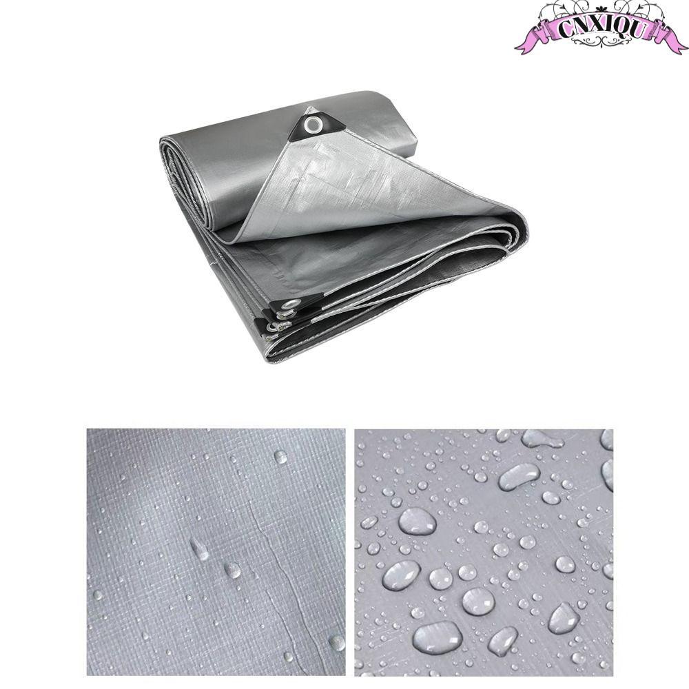 CNXIQU ผ้าใบ PE, 2mX3m Camping เต็นท์ Mat ผ้ากันฝน, Sun Shade เรือรถรถบรรทุก Canopys กันสาดกลางแจ้งพ