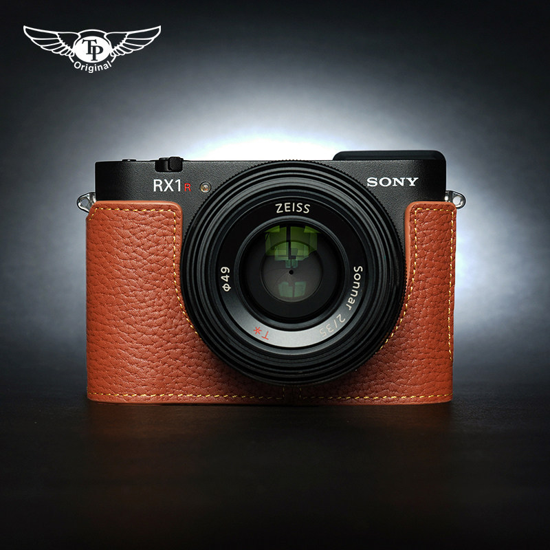 T TP Original เหมาะสําหรับ Sony RX1RM3 ของแท้หนัง RX1R3 กรณี RX1R III กระเป๋ากล้องอุปกรณ์เสริม