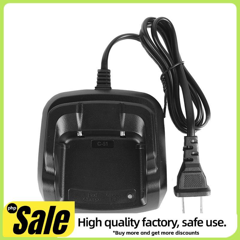 C-51 ที่ชาร์จเดสก์ท็อปสําหรับวิทยุสองทางรุ่น UV-K5/UV-K6/UV-K58/UV-5R PLUS, การกําหนดค่าปลั๊ก US