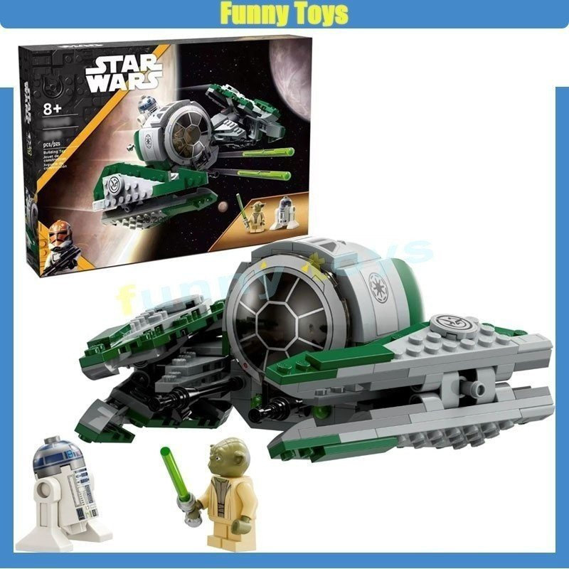 75360 YodaของJedi Starfighter Building Blockประกอบเครื่องประดับเด็กการศึกษาของเล่นเด็กผู้ใหญ่RXQY 0T