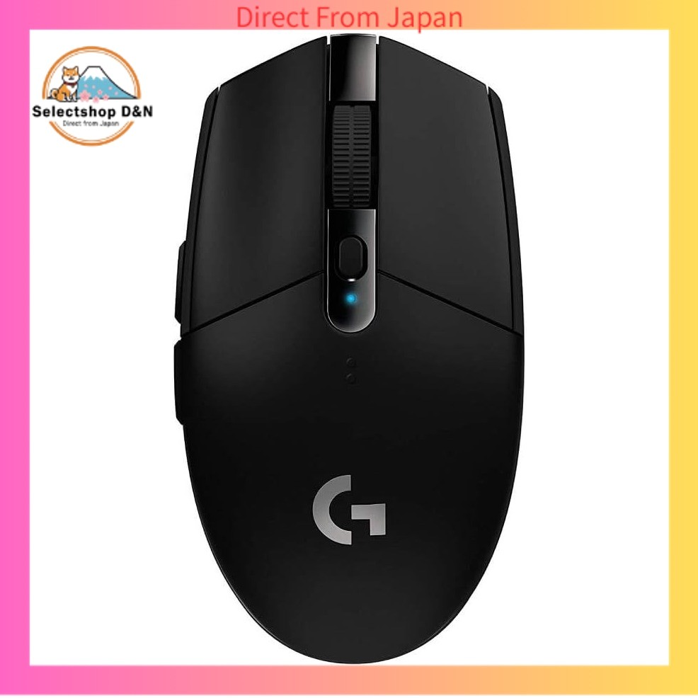 Logitech G Gaming Mouse G304 LIGHTSPEED Wireless Gaming Mouse Lightweight 99g HERO 12K Sensor 6 Prog