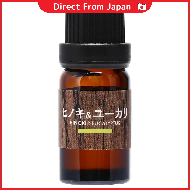 Carmate Fragrance Oil 【Forest Scent: Hinoki & Eucalyptus】 for Cars and Rooms, Standalone Air Freshen