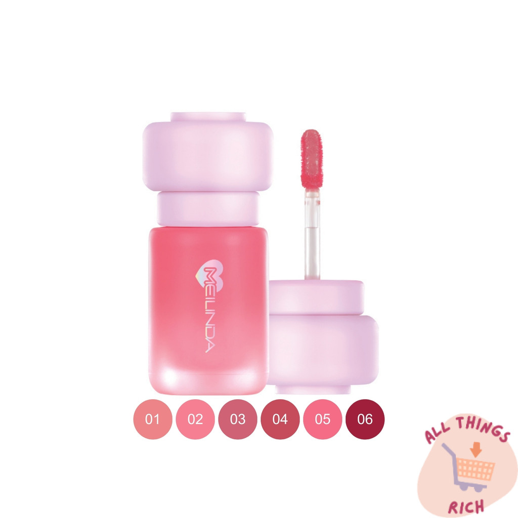 MEILINDA Dreamy Blurry Tint เมลินดา ลิปทินท์ สีละมุน เบลอขอบปาก ติดทน สีชัด ปากฉ่ำ 1 แท่ง 3.8g – โปรปัง