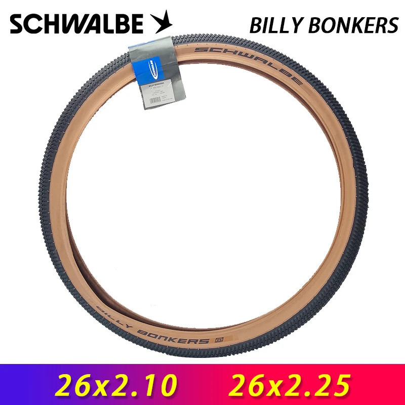 SCHWALBE Original BILLY BONKERS สายจักรยานยาง 26x2.10 26x2.25 สําหรับ MTB จักรยาน Dirt Jump จักรยาน 