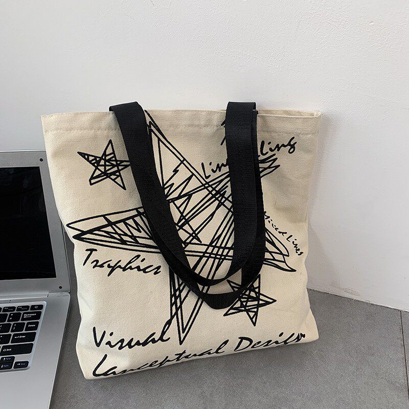 กระเป๋าผ้าใบ gental women กระเป๋า gentlewom Original Zip One Shoulder Korean Minimalist Class Canvas