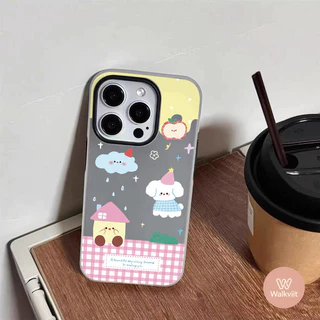 บ้านสุนัขการ์ตูน เมฆ ใหม่ 2 in1 ปกนุ่ม Redmi 9 15 13C 14C 9A A5 10 15C 12 12C A1 A2 A3 Note 14 11 12 8 13 10 Pro