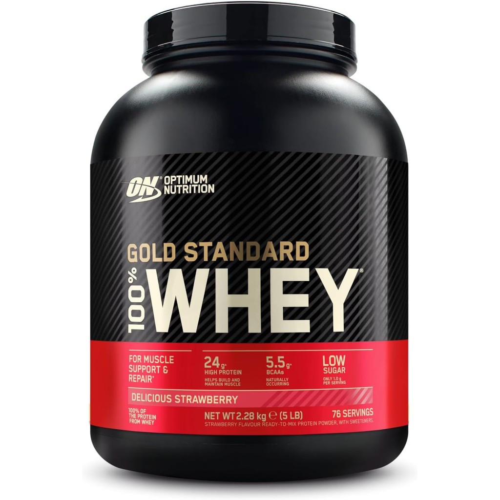 Optimum Nutrition 100% WHEY Gold Strawberry 5LB