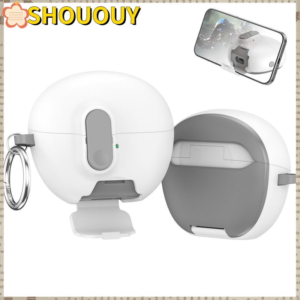 SHOUUY สําหรับ Huawei Freeclip Earbuds, Anti Fall Shock-Absorption ฝาครอบป้องกัน, ทนทานพร้อมล็อคนิรภ