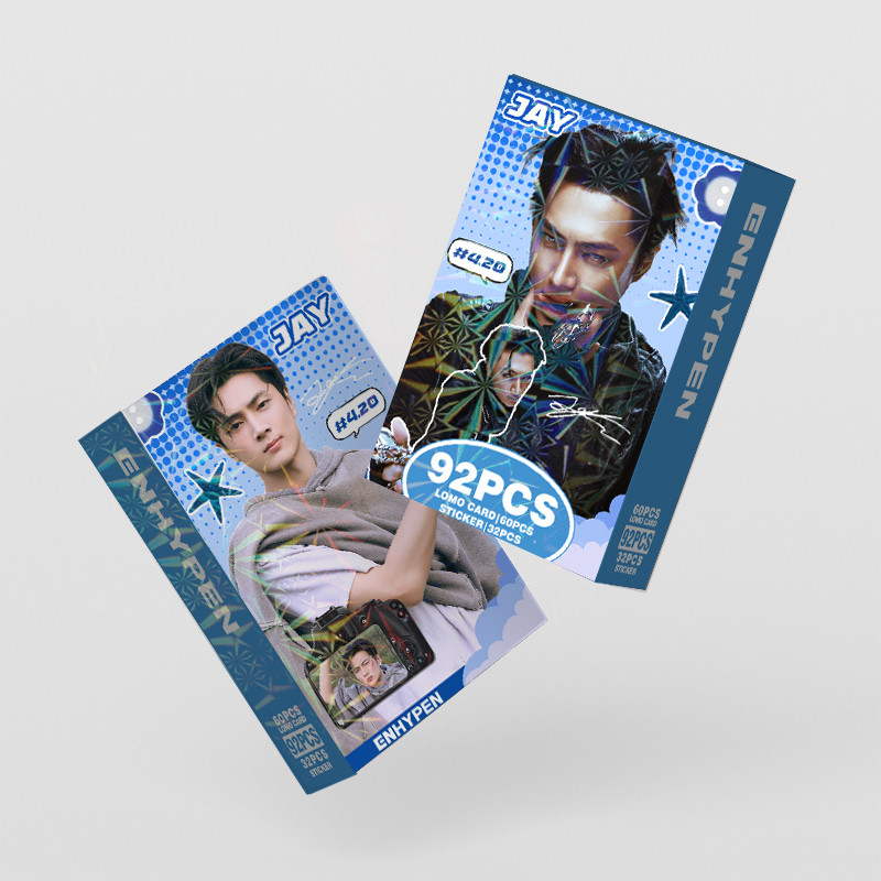 30-96 ชิ้น/กล่อง EN JAY THE SIN VANISH Lomo การ์ด 2026 SEASONS GREETINGS 5th Anniversary สติ๊กเกอร์ 