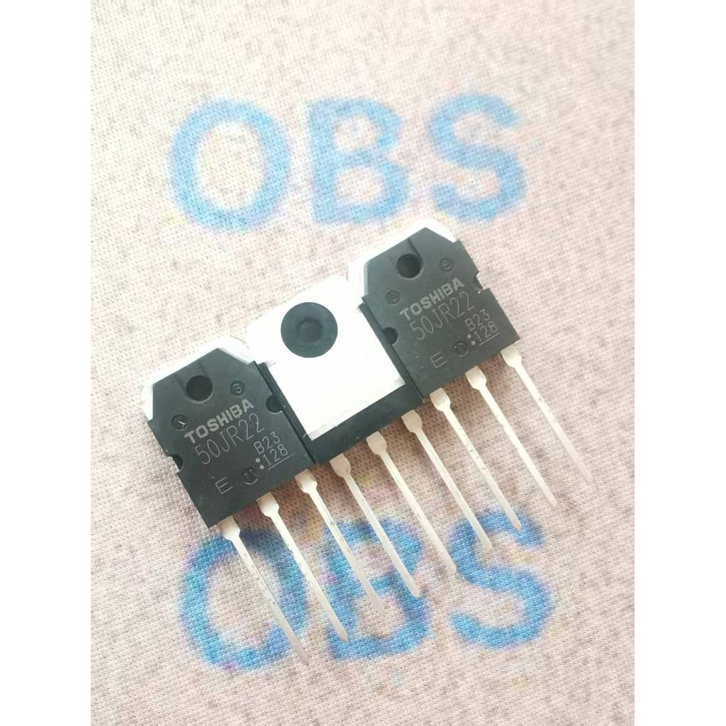 ((5 ชิ้น) 50JR22 ต้นฉบับนําเข้า/ของแท้ใหม่เอี่ยม GT50JR22 IGBT หลอดเดี่ยว TO-3P