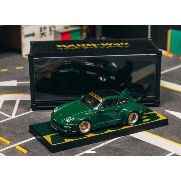 [Exhibion Limited] TW Porsche RWB Malaysia Exhibition Limited Porsche RWB993 Hanabi พร้อมภาชนะ จัดส่