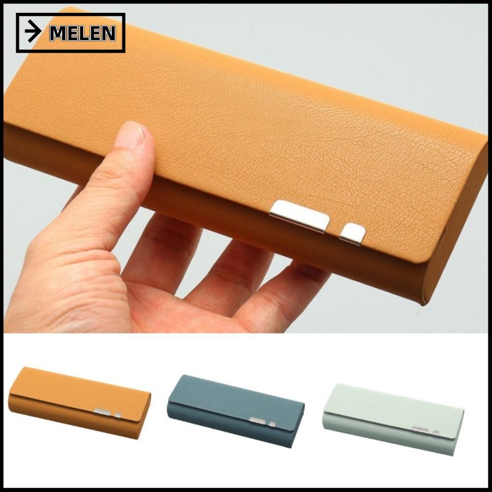 กล่องแว่นตา MELEN สีทึบ ชนิดเปลือกแข็ง พกพาสะดวกสำหรับผู้หญิง