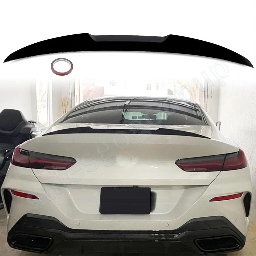 สําหรับ BMW 8 Series G16 F93 M8 840i M850i Gloss Blk ด้านหลังสปอยเลอร์ Tai Wing Lip