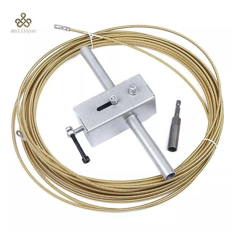 HELINYUE อุตสาหกรรมและ DIY เกรดไฟฟ้าลวดไฟฟ้าอัตโนมัติเครื่องดึงสาย Power Pipe Threader Qui และ Easy TH