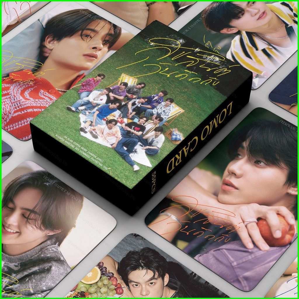 G2P 55 ชิ้น/เซ็ต BUS Happily Missing You อัลบั้มใหม่ LOMO การ์ด KPOP ดาวอุปกรณ์ต่อพ่วงโปสการ์ดคอลเลก