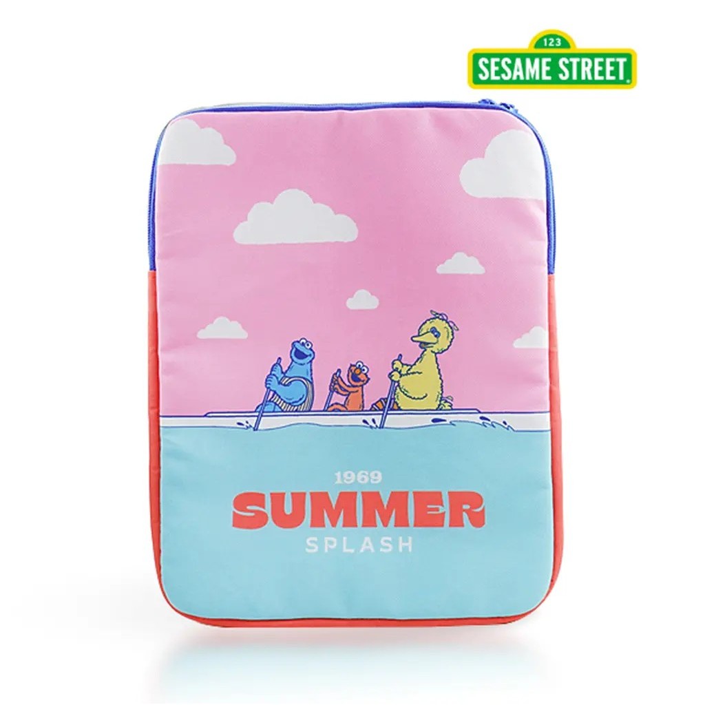 Se-ed (ซีเอ็ด) : SST6-กระเป๋าแท็บเล็ต : Sesame Street-6C Tablet Bag (SST6C TLB-15PK23.5V) W23.5xH29x