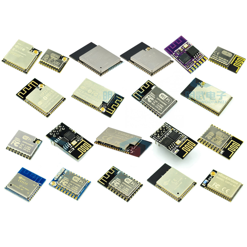 ESP-01 ESP32-Bit ESP32-32U WiFi ไร้สาย + Bluetooth Dual Core CPU 25q16
