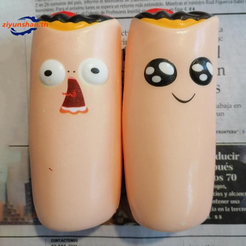 Ziyunshan Burrito Squishy ตุ๊กตา Anti-stress ของเล่น Mini Egg Roll ความเครียดบรรเทาบีบของเล่น th