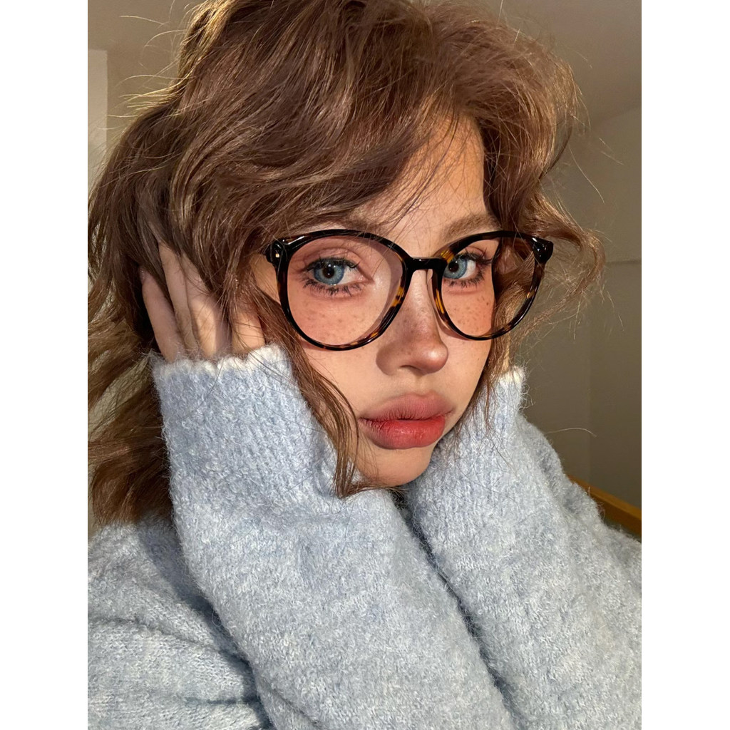 404 STORE large frame oval glasses แว่นตา
