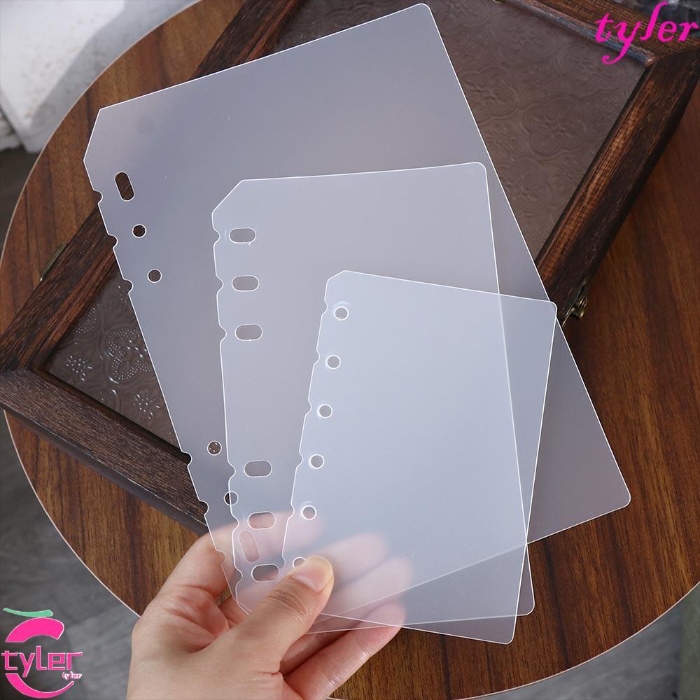 TYLER Notebook Divider Student Agenda Board Page Notebook Accessories Universal 2 ชิ้น Planner Separ