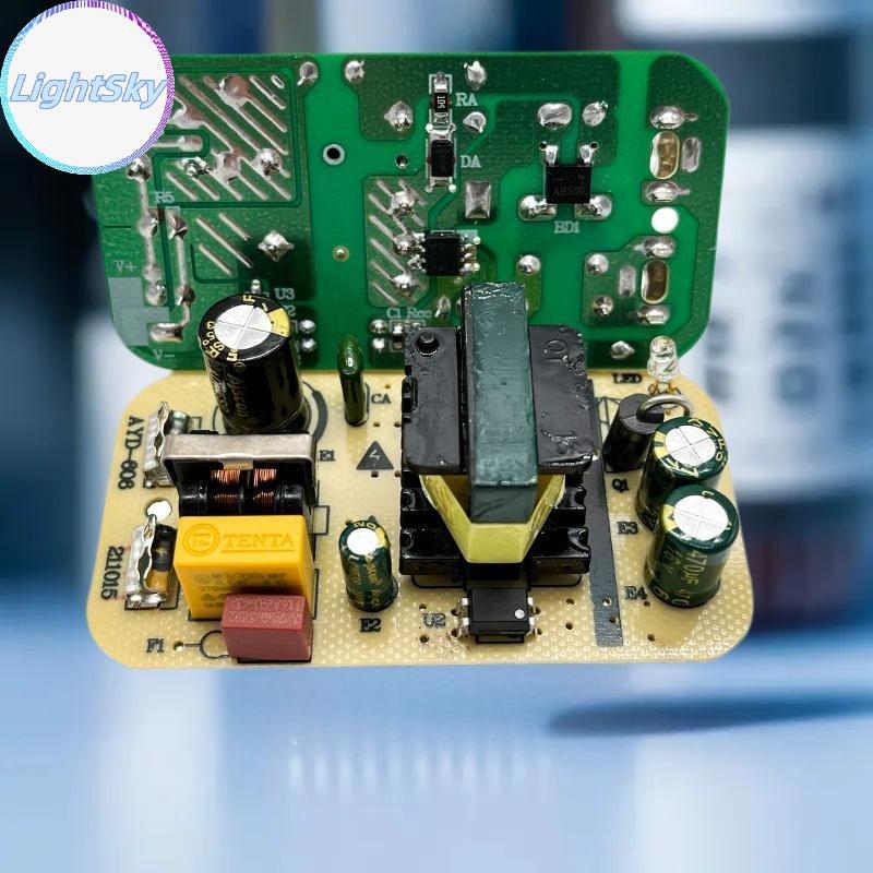 LightSky 1 ชิ้น Precision Bu AC DC Converter อะแดปเตอร์ AC 220 V 12 V โมดูล 1A 2A ขั้นตอนลงโมดูลหม้อ