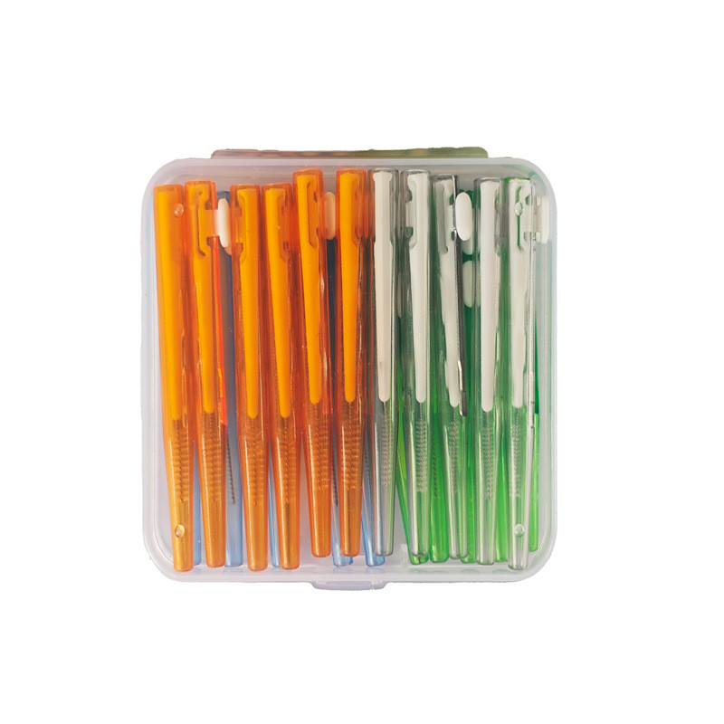 Spot Goods#Interdental brush Push-pull interdental brush  Interdental cleaning brush Tooth gap clean