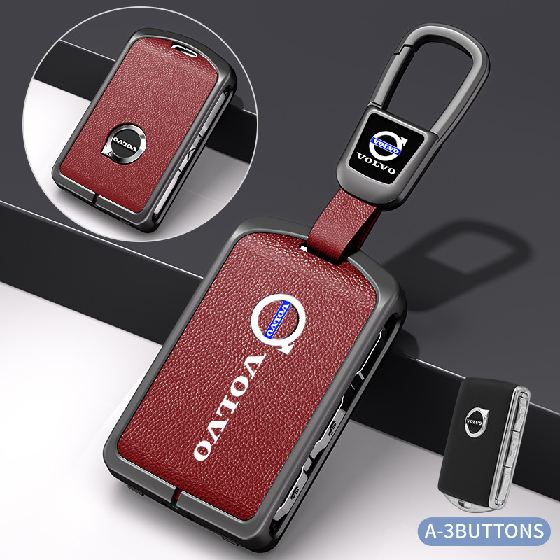 สําหรับ Volvo keycase ใหม่ xc60s90s60xc90xc40s60l หัวเข็มขัดเปลือกโลหะรุ่น high-end 2025