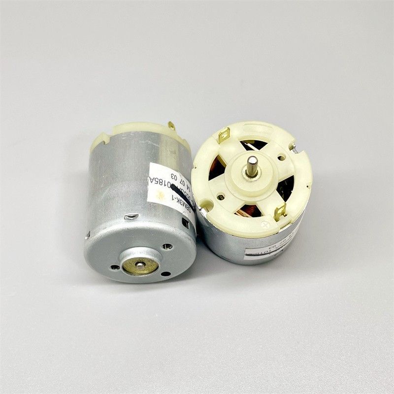 มอเตอร์ Weizhen Motor รุ่น RS-365SA-10185 ใหม่เอี่ยม มอเตอร์แปรงถ่าน DC แกนหมุนย้อนกลับ แรงดันไฟฟ้า 